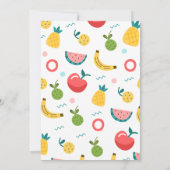 lieverd | Uitnodiging voor een fruitfeestje (Achterkant)