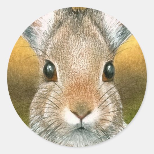 lièvre 18 Sticker (Devant)