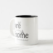 Lièvre Aujourd'Hui, Gnome Demain Café Mug (Devant gauche)