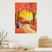 Lièvre et tortue 2 - affiche (Cuisine)