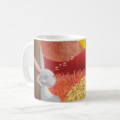 Lièvres et tortue 2 - tasse (Devant gauche)