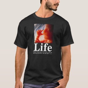 Life-2 Jeremiah 1:5 T-shirt