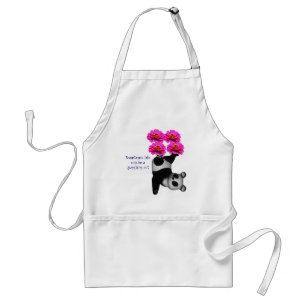 Life A Juggling Act Panda Inspirerend Apron Standaard Schort