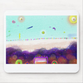 Life Aboard Another Planet Mousepad Muismat