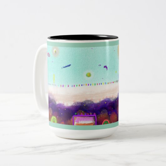 Life Aboard Another Planet Mug (Devant gauche)