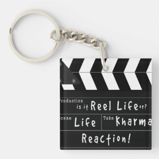 Life, Action, Kharma Keybob Sleutelhanger