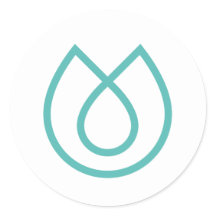 Life Activands White Classic Round Sticker