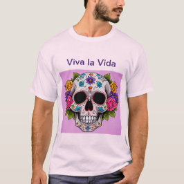 Life and Death Harmony Skull T-shirt