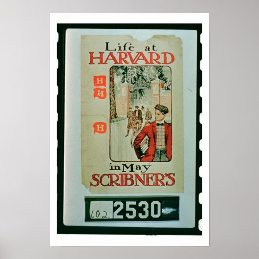 'Life at Harvard', affiche faisant la promotion du (Devant)
