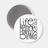 Life Balance Magnet Magneet (Voorkant / Achterkant)