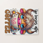 Life Begins After Coffee  Legpuzzel (Horizontaal)