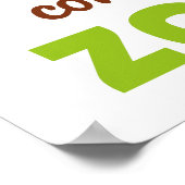 Life begins!Vintage Inspirational Poster (Coin)