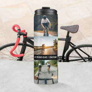 Life Behind Bars Personaliseer Afbeeldingen Fietsl Thermosbeker
