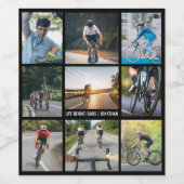 Life Behind Bars Personaliseer Afbeeldingen Fietsl Wijn Etiket (Enkel label)