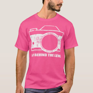 Life Behind The Lens Vintage Photography Shirt