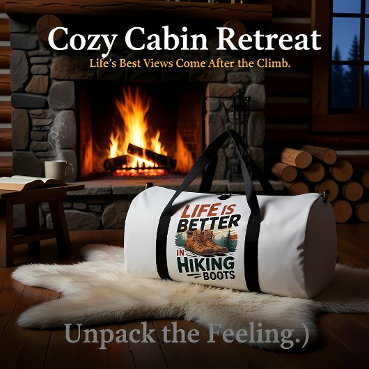 Life Better In Hiking Boots Plunjezak