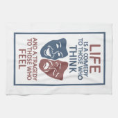 LIFE citation serviette de cuisine (Horizontal)