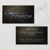 Life Coach business card Visitekaartje (Voorkant / Achterkant)