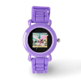 Life Coach Class Airlines Funny Womens Horloge