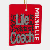 Life Coach Extraordinaire CUSTOM Keramisch Ornament (Rechts)