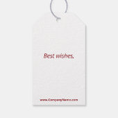 Life Coach Small Business Custom Dank u Label Cadeaulabel (Achterkant)