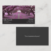 Life Coach-Visitekaartje Visitekaartje (Voorkant / Achterkant)
