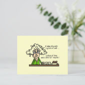 Life en Tequila Humor Briefkaart (Staand voorkant)