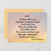 LIFE FEESTDAGENKAART (Voorkant / Achterkant)