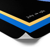 Life Flapper in Blue Juillet 1927 Poster 16 x 20 (Coin)