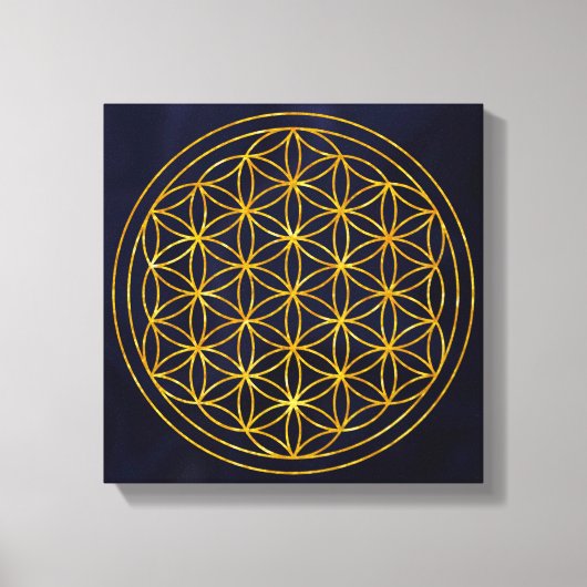 Life flower canvas afdruk (Voorkant)