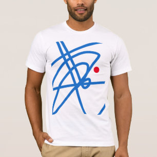 Life Focus Abstracte Art Red Dot T-Shirt Top
