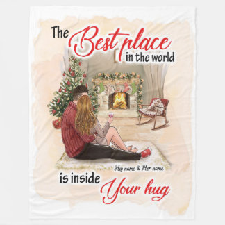 Life Gifts | De beste plaats ter wereld Fleece Deken