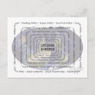 Life Giving S+Words Briefkaart