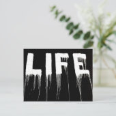 Life Graffiti Drivers Briefkaart (Staand voorkant)