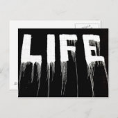 Life Graffiti Drivers Briefkaart (Voorkant / Achterkant)