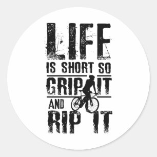 Life Gravel Bike Ronde Sticker