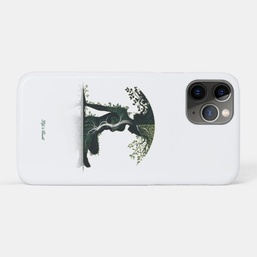 Life & Growth Case-Mate iPhone Case (Achterkant (horizontaal))