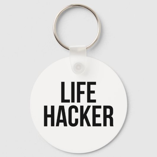 Life Hacker Sleutelhanger (Voorkant)
