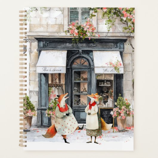 Life in Fox Town Series - Silly Jokes Planner (Voorkant)