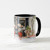 Life in Mice Town - Coffee Talks Mok (Voorkant rechts)