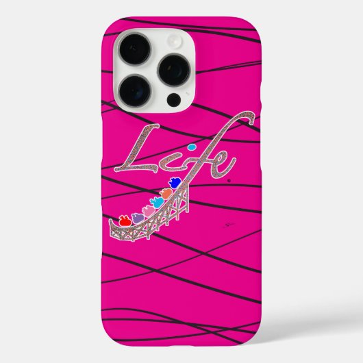 Life is a Roller Coaster Case-Mate iPhone Case (Achterkant)