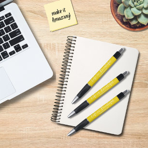 Life is Beautiful Business Tagline Blog Geel Pen