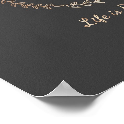 Life is Beautiful Poster (Hoek)