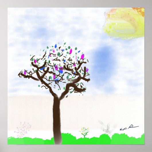 Life is beautiful poster (Voorkant)