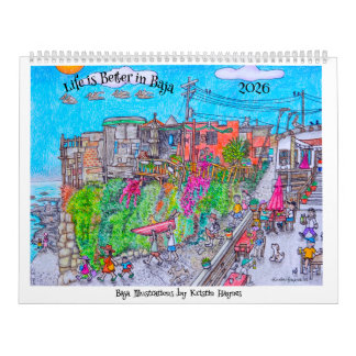 Life is better in Baja Calendar Kalender