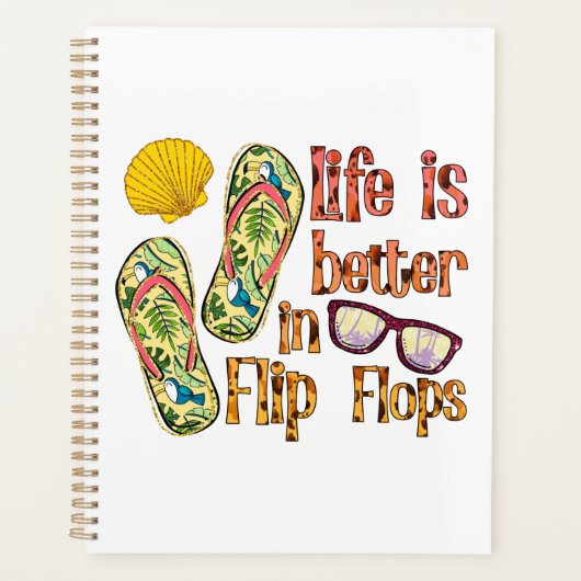 Life is Better in Flip | Summer Vibes Planner (Voorkant)