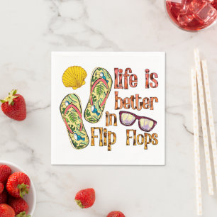 Life is Better in Flip Summer Vibes Servet