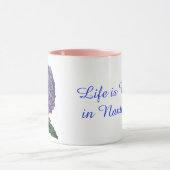 Life is Better in Nantucket Hydrangea Mug (Centre)