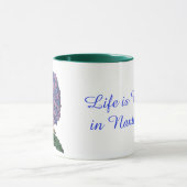 Life is Better in Nantucket Hydrangea Mug (Centre)