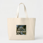 "Life is Better Under the Palms" Jumbo Tote (Voorkant)